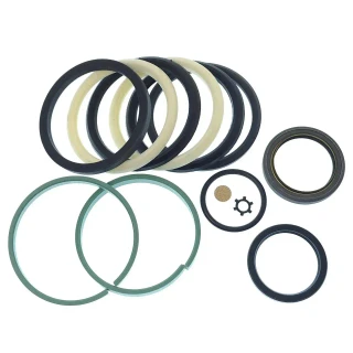AGCO Allis Chalmers External Hydraulic Lift Arm Cylinder Seal Kit, complete set of seals and components for hydraulic lift repair.