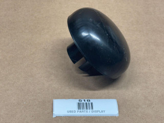 Allis-Chalmers Air Cleaner Cap, black rubber cylindrical component with a wider rounded top and a smaller attachment point, displayed on a plain background.
