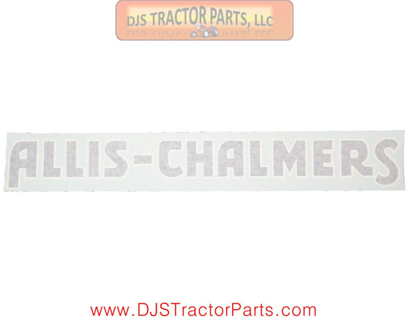 Allis-Chalmers Allis Chalmers (B, C) BLUE Vinyl Hood Decal 