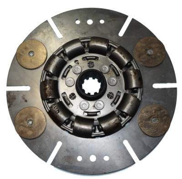 Allis-Chalmers Heavy Duty 4 Button 9" Spring Loaded Clutch Disc  Allis Chalmers B C CA D10 D12 D14 D15 70253187 