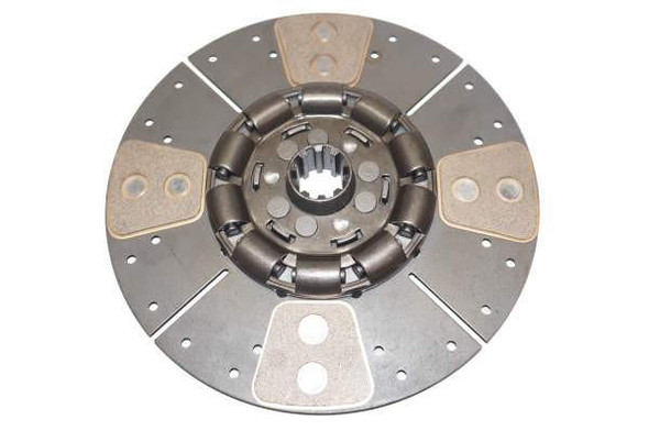 Allis-Chalmers 10 Inch Heavy Duty 4 Pad Clutch Disc Allis Chalmers WF WC WD WD45 D256764HD 