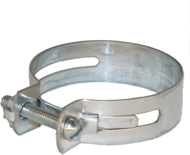 Allis-Chalmers Hose Clamp 1-3/4" to 2", metal hose clamp with adjustable screw mechanism for securing hoses.