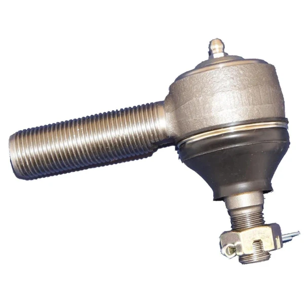 Allis-Chalmers B C Tie Rod End, Right Hand Side (RH), metal component for tractor steering mechanism with threaded rod and adjustable nut.