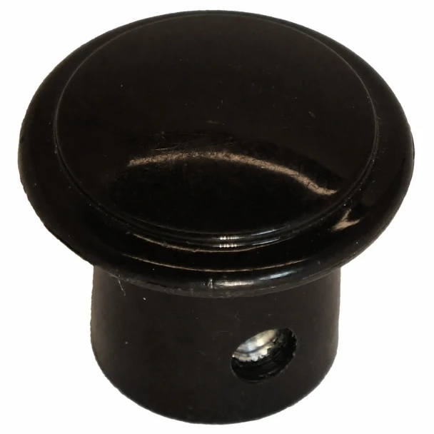 Allis-Chalmers Plain Face Black Knob only - AB-367D