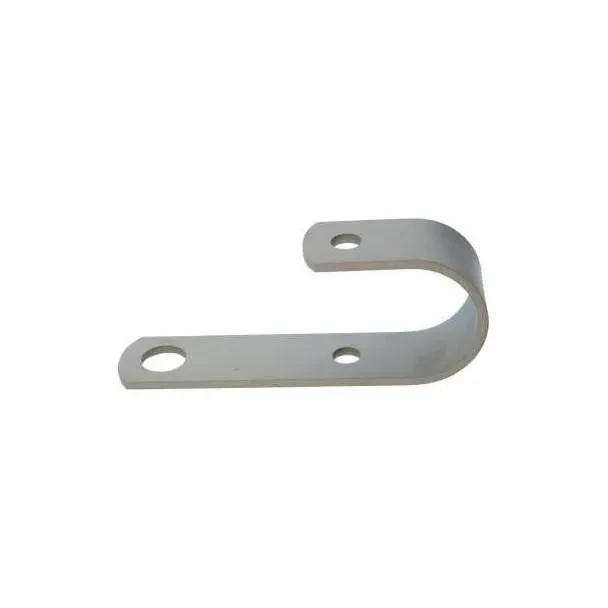 Allis-Chalmers G Headlight Bracket 800117, metal mounting bracket with holes for headlight attachment, used for tractor headlight mounting.