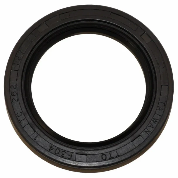 Allis-Chalmers Front Crankshaft Seal 74513621, black rubber seal for engine components.