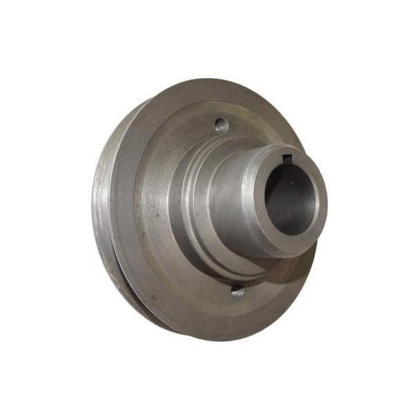 Allis-Chalmers Crankshaft Pulley for G, metallic engine part with round shape and central bore.