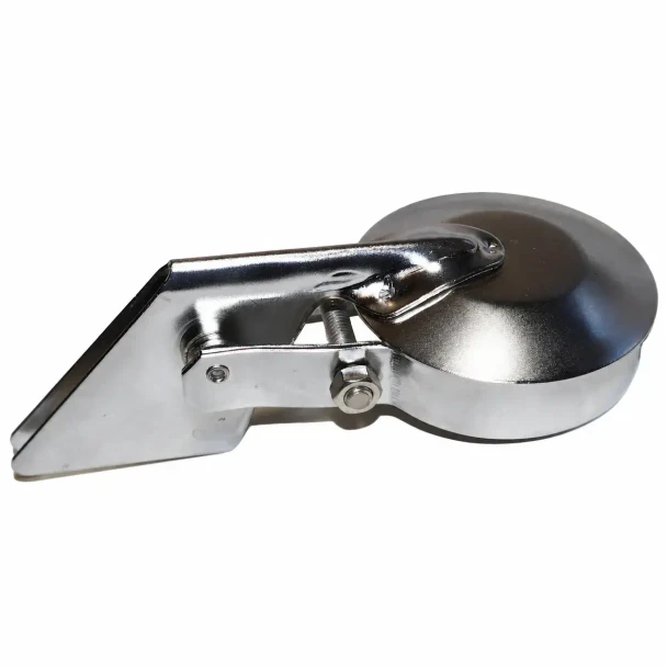Allis-Chalmers 3 in. O.D. Raincap Zinc-Plated, industrial rain cap with durable zinc coating and polished metal finish.