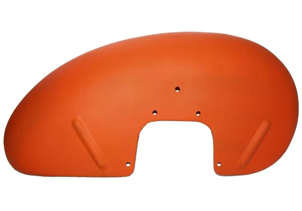 Allis-Chalmers WD, WD45 Fender, Left Hand Side, orange tractor fender for vintage agricultural tractor.
