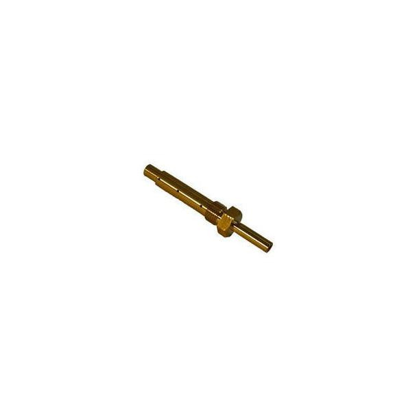 Allis-Chalmers Main Nozzle for Marvel Schebler Carburetor, metallic precision-engineered fuel nozzle component.