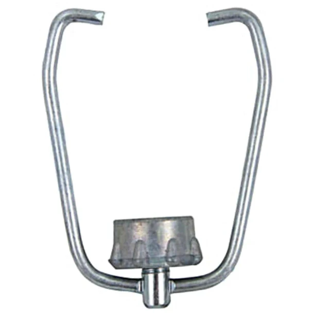 Allis-Chalmers Fuel Bail Assembly (Short Bowl), metal fuel bail with handle, used for agricultural machinery.