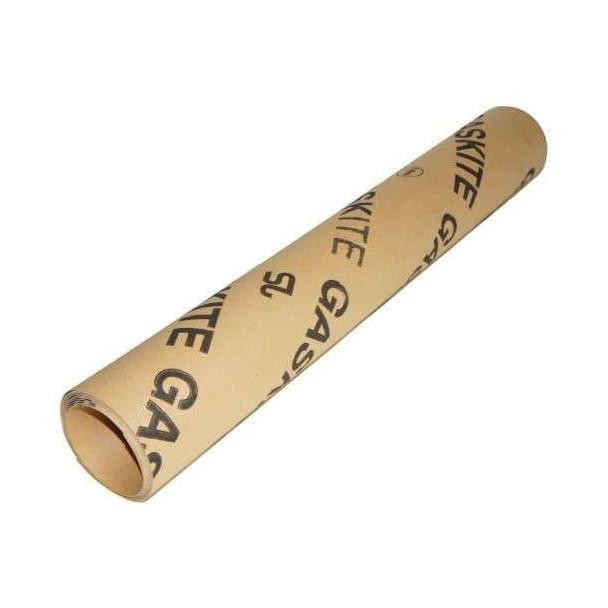 Allis-Chalmers Gasket Paper Roll 98 Inches Long, cylindrical gasket paper roll with printed brand and size markings.