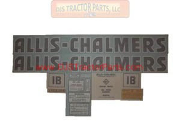 Allis-Chalmers Allis Chalmers IB Vinyl Cut Decals Set USA Made 