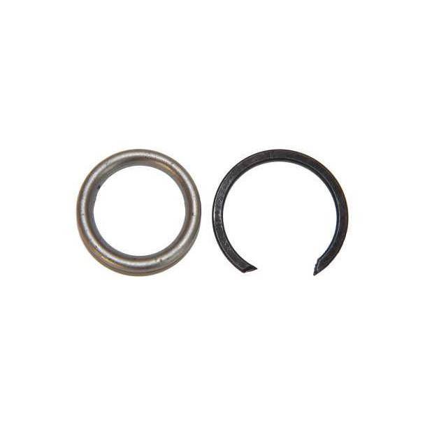 Allis-Chalmers Gear Shift Lever Washer and Snap Ring Kit, metal washer and black snap ring for tractor gear shift repair.