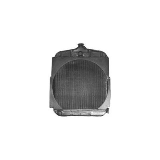 Allis-Chalmers Radiator, Allis Chalmers D14, industrial cooling radiator for farm equipment.