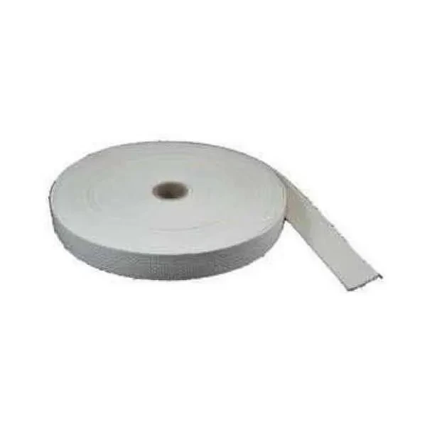 Allis-Chalmers Fuel Tank Webbing - White 1, white webbing roll for fuel tank protection and securement.