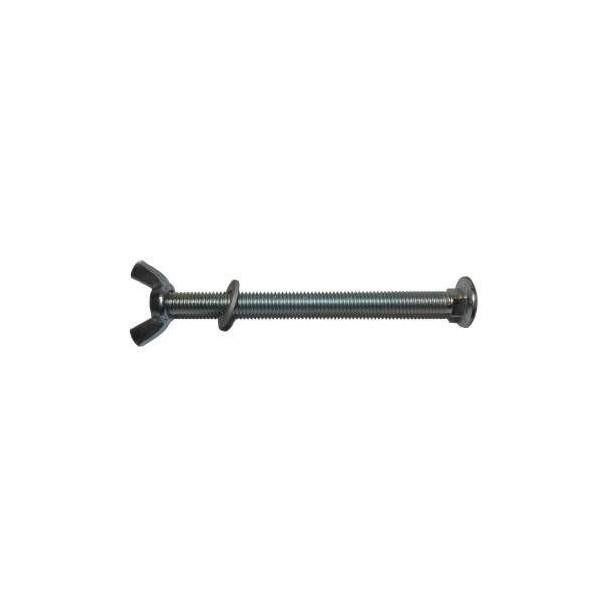 Allis-Chalmers Seat Adjustment Bolt, metal bolt with a wing nut at one end and a rounded head at the other for seat positioning adjustment.