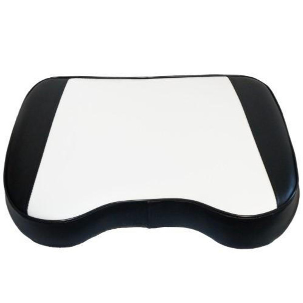 Allis-Chalmers Black & White Seat Cushion Bottom on Wood | Allis Chalmers D10 D12 D14 D15 D17 D19 