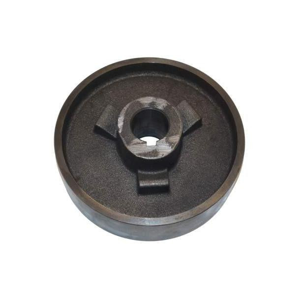 Allis-Chalmers Brake Drum for Allis Chalmers D17 WD WD45, cylindrical metal brake drum with central hub and mounting features.