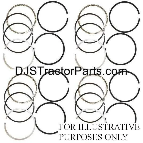 Allis-Chalmers Piston Ring Set 4-Cylinder - Allis Chalmers B Waukesha 