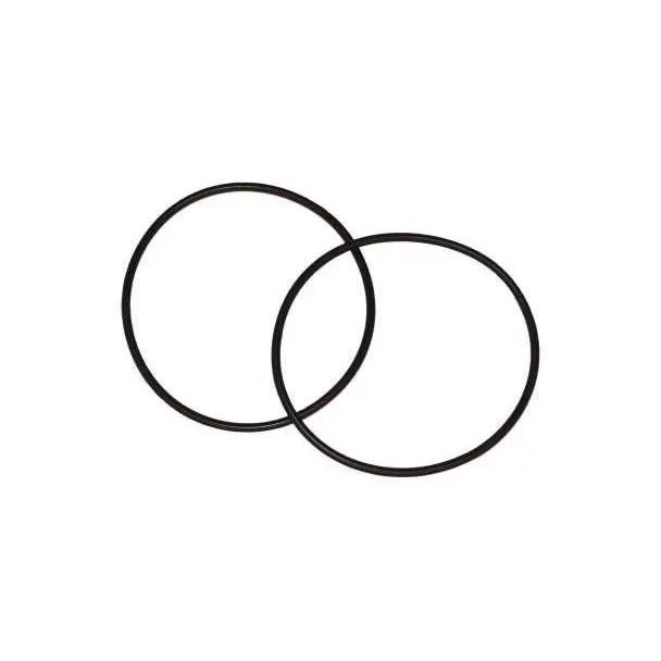 Allis-Chalmers Sleeve Sealing O-Rings for 1 Cylinder, two black rubber O-rings used for hydraulic sealing.