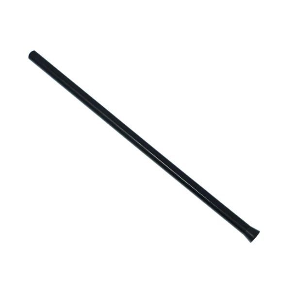 Black Allis-Chalmers engine pushrod, shown individually, for D10, D12, D14, and D15 farm tractors.
