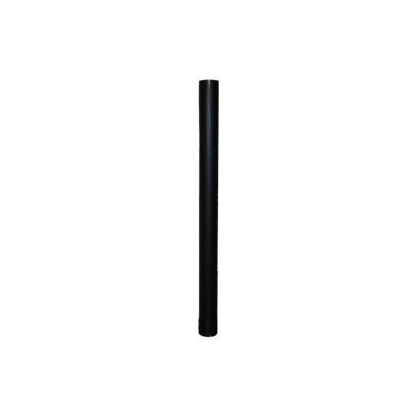 Allis-Chalmers Exhaust Pipe for 190XT, D21, 190, black metal, cylindrical shape.