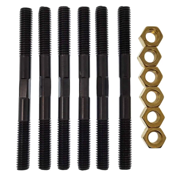 Allis-Chalmers Allis Chalmers WC WD WD45 D17 Manifold Stud Set with Brass Nuts 