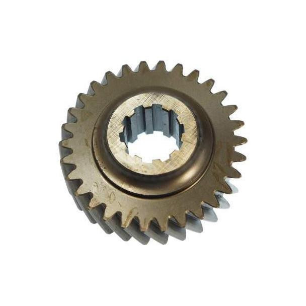 Allis-Chalmers Gear, Main Shaft (3rd), industrial metallic gear with toothed exterior and central splined hole for machinery application.