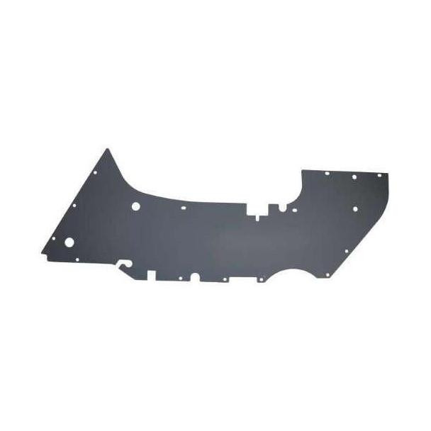 Allis-Chalmers RH Side Panel for D19 Gas, D17 Series IV Gas, farm tractor part, black metal side cover.