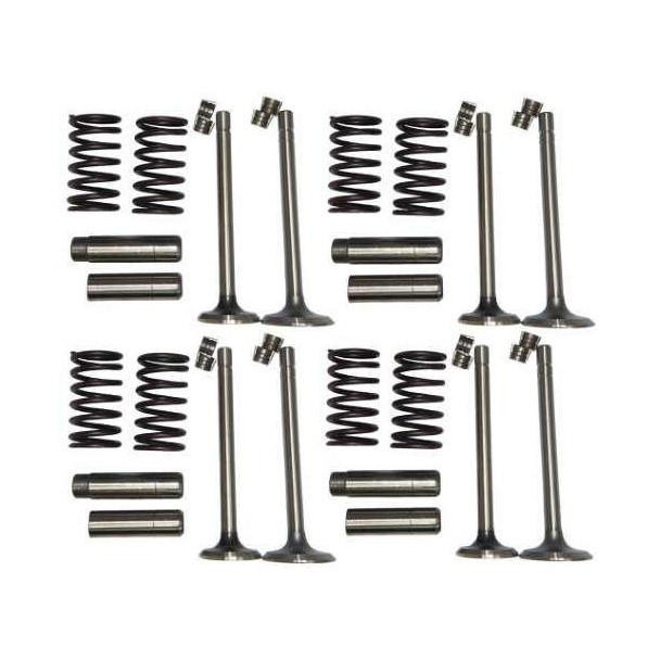 Allis-Chalmers Valve Train Kit for Allis Chalmers WC WD WD45 WF, includes valve springs, push rods, and rocker arm components.