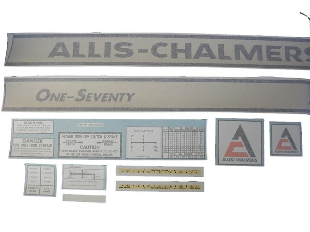 Allis-Chalmers ALLIS CHALMERS AC 170 Decal Set 