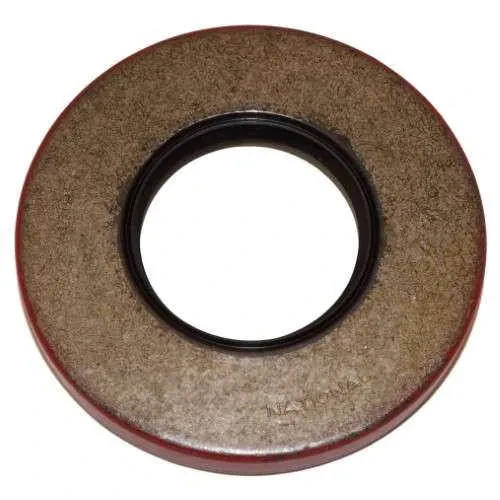 Allis-Chalmers inner axle pinion shaft seal for D17, 170, and 175 farm tractors, part number 70232173. The round seal has a tan fibrous face, a dark central opening, and a red-brown outer rim.