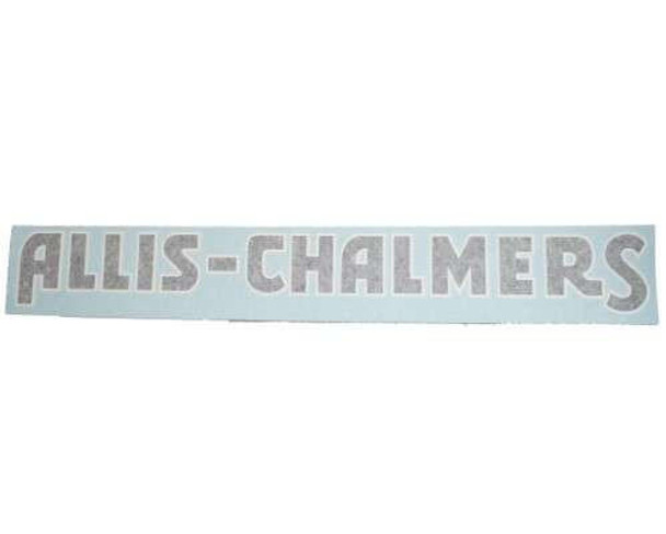 Allis-Chalmers AC ALLIS - CHALMERS (BLACK Long A & S) VINYL CUT DECAL (SINGLE DECAL) - DJS295 