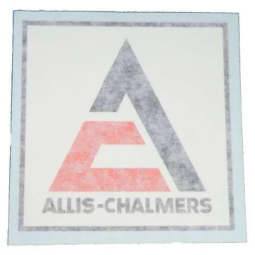 Allis-Chalmers Allis Chalmers Logo Front Grill Vinyl Decal - 70924243 
