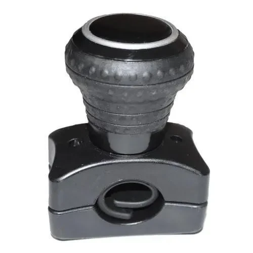 Allis-Chalmers Deluxe Steering Wheel Spinner, a tractor accessory designed to be attached to farm tractors, not automobiles. It features a textured, ergonomic knob with a mounting base.