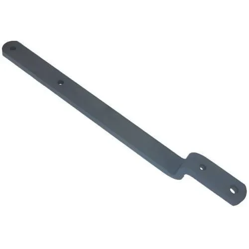 Allis-Chalmers D10 D12 Retractable Drawbar for 3 Point Hitch, a metal component with holes for attachment, designed for farm tractor use.