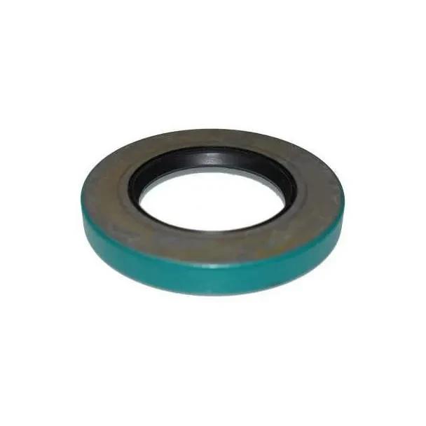 Image of an Allis-Chalmers D21 PTO Oil Seal, a round mechanical component with a black inner ring and a teal outer ring.