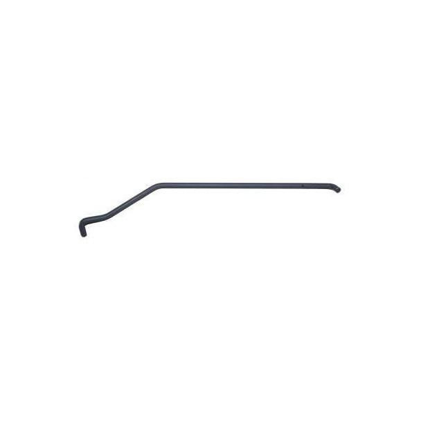 Allis-Chalmers Throttle Rod / Link to Carburetor, black metal throttle linkage rod for Allis-Chalmers equipment.