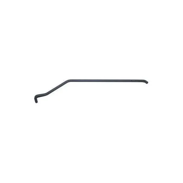 A black throttle rod or link for Allis-Chalmers farm tractors, specifically designed to connect to the carburetor for throttle control.