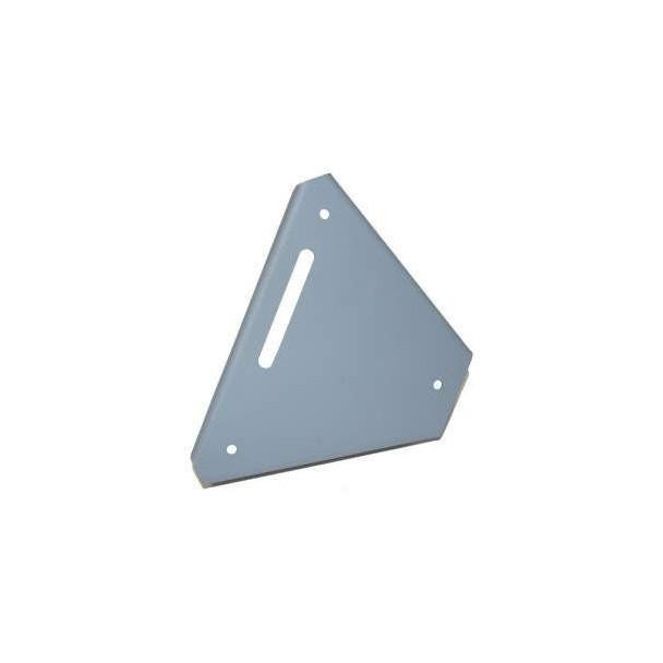 Allis-Chalmers Throttle Governor Control Lever Cover D10 III D12 III, metal cover with mounting holes for tractor control system.