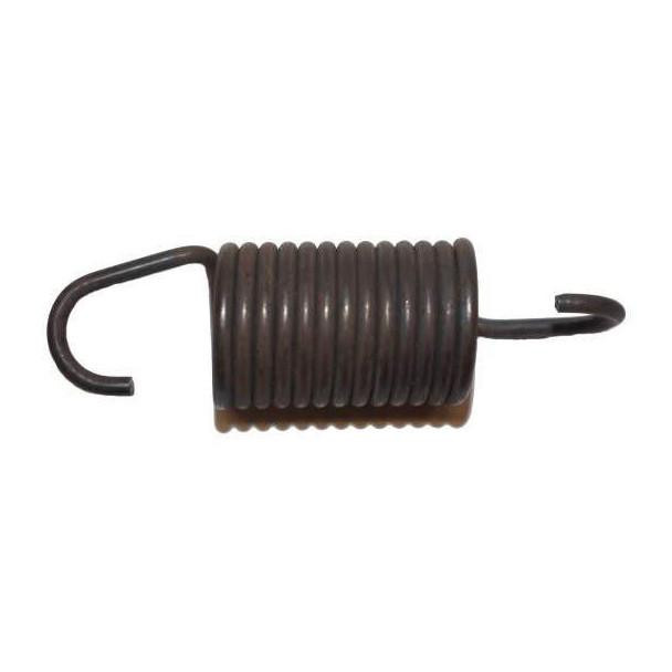 Allis-Chalmers D17 Governor Lower Lever Compensating Spring, automotive spring component with coiled metal design and hooks at both ends for engine regulation.