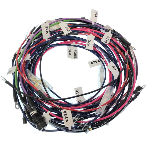 Allis-Chalmers Allis Chalmers D17 Gas Series IV Complete Wiring Harness Modified For 10SI Alternator 