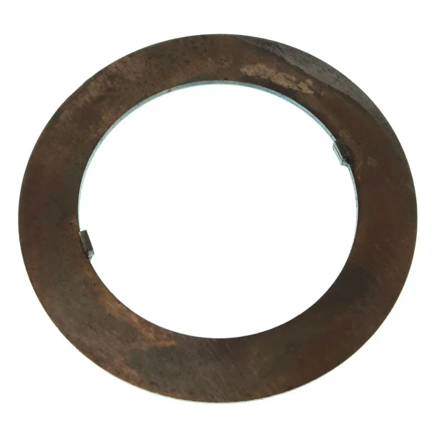 Allis-Chalmers Transmission Clutch Thrust Washer, rust-colored metal washer for Allis Chalmers 180, 185, 190, 190XT, and 200 tractor models.