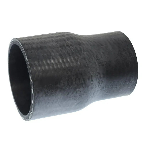 Allis-Chalmers Air Cleaner Tube to Carburetor Hose for Allis Chalmers 180 185, black rubber air intake hose for tractor engine air filtration system.