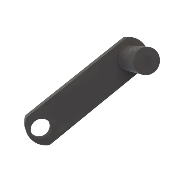 Allis-Chalmers Drawbar Lock 5/8 in KI1059, black metal drawbar locking mechanism for agricultural equipment.