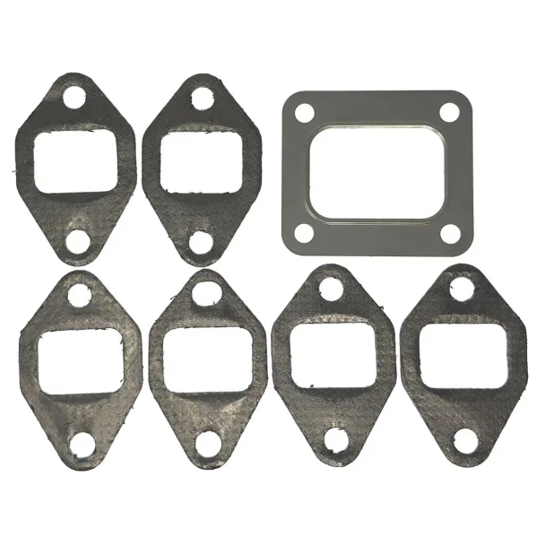 Allis-Chalmers Manifold Gasket Set, engine gasket set for various Allis Chalmers tractor models including 7030, 7040, 7045, 7050, 7060, 7080, 7580, 8030, 8050, 8070.