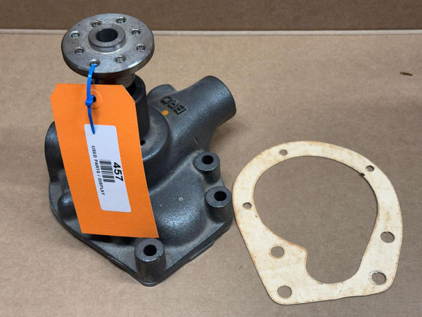 Water Pump for Allis-Chalmers D17 Series III Diesel, D19 Gas/LP/Diesel with mounting gasket, display model.