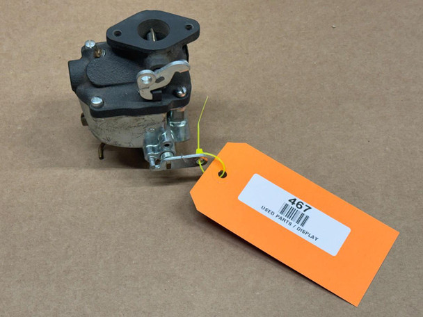 Allis Chalmers G Carburetor TSV13, used part display with orange tag.