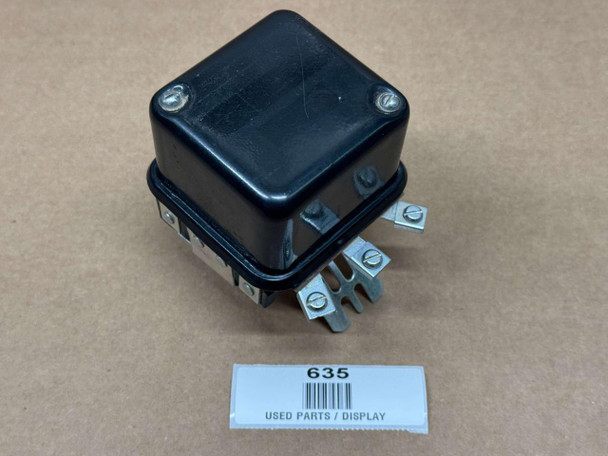 12 Volt Voltage Regulator for Allis-Chalmers WD45 D15 D17 Diesel, used parts/displays for tractor maintenance.